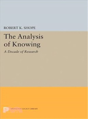 The Analysis of Knowing