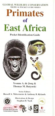 Primates of East Africa：Pocket Identification Guide