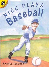 Nick plays baseball /