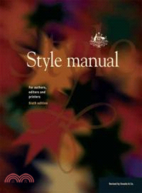 Style Manual ─ For Authors, Editors and Printers