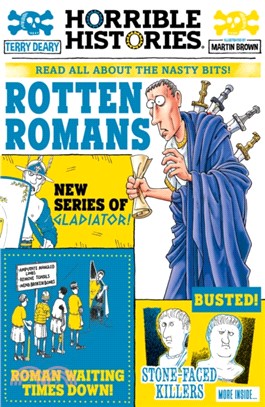 Rotten Romans (newspaper edition)(Horrible Histories)