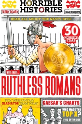 Ruthless Romans (newspaper edition)(Horrible Histories)