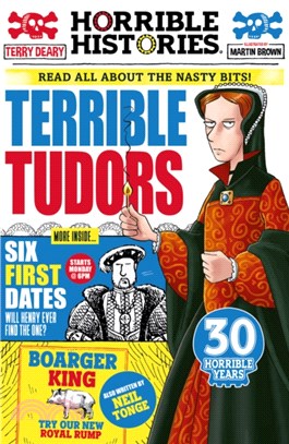 Terrible Tudors (newspaper edition)(Horrible Histories)