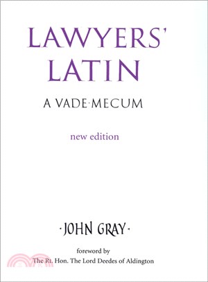 Lawyers' Latin ― A Vade-mecum