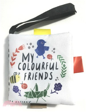 Wee Gallery Buggy Books: My Colourful Friends