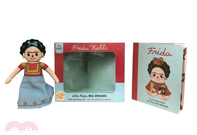 Little People, BIG DREAMS: Frida Kahlo Deluxe Doll and Book Set (英國版)