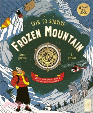 Frozen Mountain: Decide your destiny with a pop-out fortune spinner (精裝本)(附羅盤)(英國版)