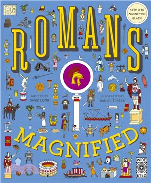 Romans Magnified : with a 3x Magnifying Glass! / 