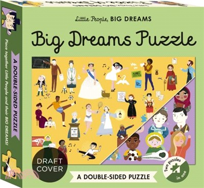 Little People, BIG DREAMS Puzzle：100-Piece Double-Sided Puzzle