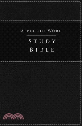 Apply the Word Study Bible ─ New King James Version, Black Leathersoft, Live in His Steps