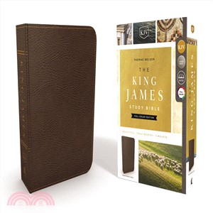 The King James Study Bible ─ King James Study Bible, Brown, Bonded Leather, Full-Color Edition