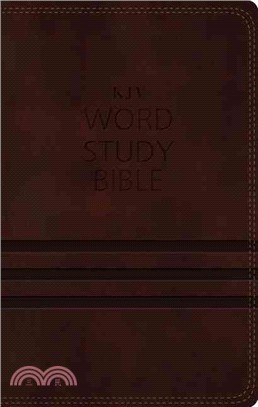 Word Study Bible ─ King James Version, Brown Leathersoft