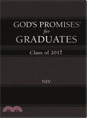 God's Promises for Graduates, Class of 2017 ─ New International Version, Ribbon Marker, Leathersoft, Black