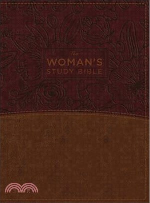 Woman's Study Bible ─ New King James Version, Brown/Burgundy, Leathersoft, Receiving God's Truth for Balance, Hope, and Transformation
