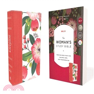 The Woman's Study Bible ─ New King James Version, Pink Floral, Cloth Over Board, Full-color: Receiving God's Truth for Balance, Hope, and Transformation
