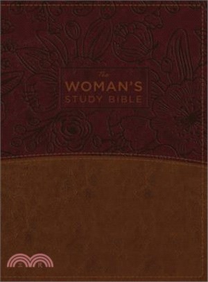 The Woman's Study Bible ─ New King James Version, Brown/Burgundy, Leathersoft, Full Color, Receiving God's Truth for Balance, Hope, and Transformation