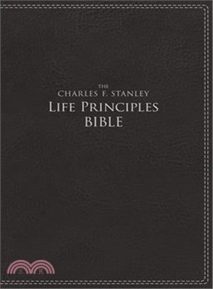 The Charles F. Stanley Life Principles Bible ─ New International Version, Charcoal Leathersoft
