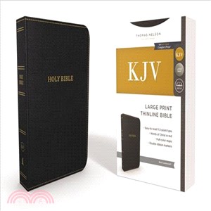 Holy Bible ─ King James Version, Black Leathersoft, Thinline, Red Letter Edition