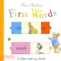 Peter Rabbit First Words: A slide-and-see book