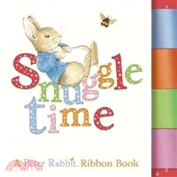 Snuggle time :a Peter Rabbit...