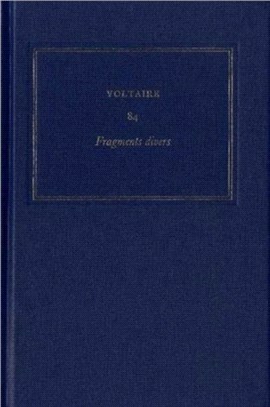 Complete Works of Voltaire 84：Fragments divers