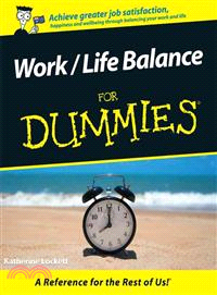 WORK/LIFE BALANCE FOR DUMMIES AUS EDITION