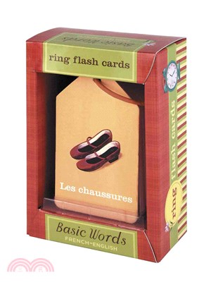 Basic Words - French-English Ring Flash Cards
