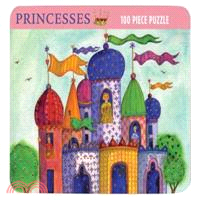 Princesses―100 Piece Puzzle in a Tin