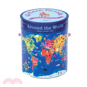 Around the World 63 Piece Puzzle