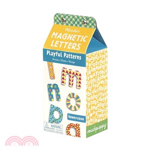 Playful Patterns Lowercase Letters Wooden Magnetic Set