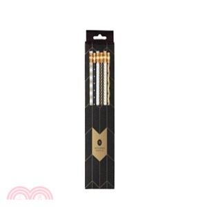 Modern Gold Pencil Set