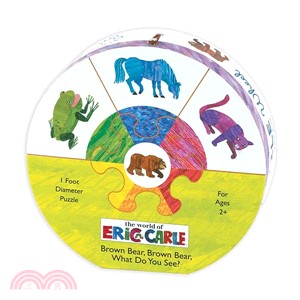 Eric Carle Brown Bear... Deluxe Puzzle Wheel