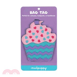 Cupcake Bag Tag ─ Perfect for Suitcases, Backpacks, or Lunchboxes