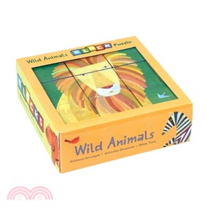 Wild Animals Block Puzzle ─ 9 Cubes, 6 Images
