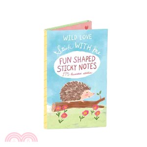 Stick With Me / Wild Love Shaped Sticky Notes ─ 175 Decorated Stickies
