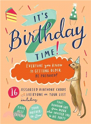 It's Birthday Time Greeting Assortment Notecards