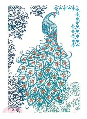 Peacock Handmade Embroidered Journal