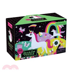 Unicorns Glow-in-the-Dark Puzzle: Puz Glow Unicorns