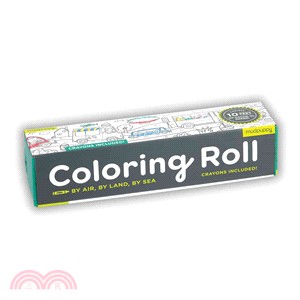 By Air, By Land, By Sea Coloring Roll