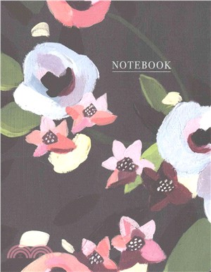 Painted Petals Deluxe Spiral Notebook