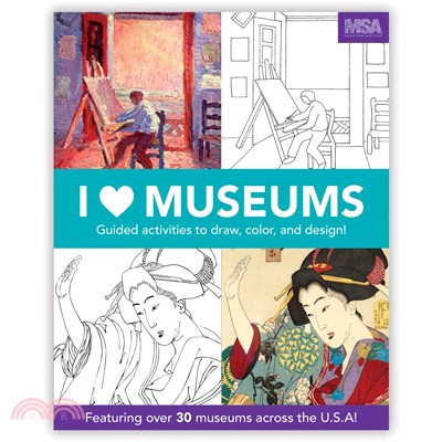 I Heart Museums ─ Guided Activities to Draw, Color, and Design!