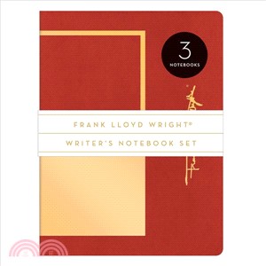 Frank Lloyd Wright Writer's Notebook Set ─ Vegan Leather