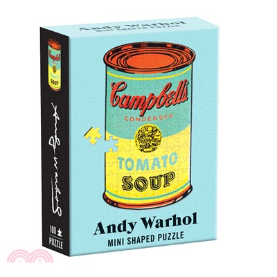Andy Warhol Mini Shaped Puzzle Campbell's Soup (100 Pieces)