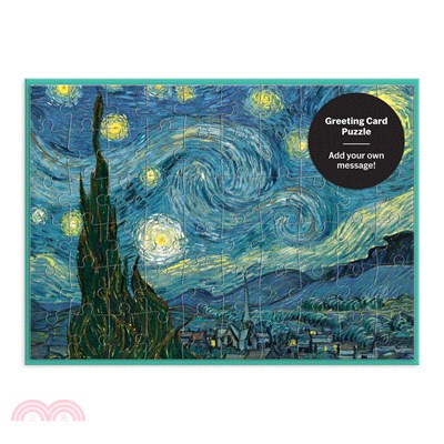 MoMA Starry Night Greeting Card Puzzle