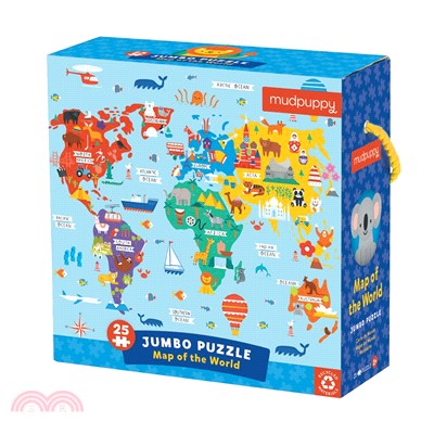 Map of the World Jumbo Puzzle