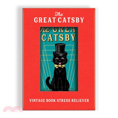 The Great Catsby Vintage Book Stress Reliever