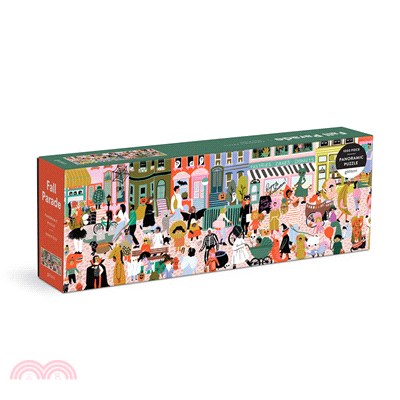 Fall Parade 1000 Piece Panoramic Puzzle