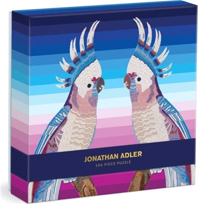 Jonathan Adler Parrots 500 Piece Puzzle