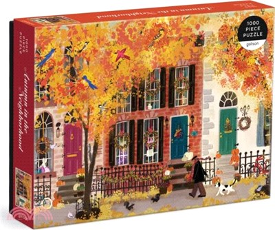 Autumn in the Neighborhood 1000 Piece Puzzle