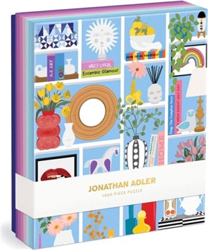 Jonathan Adler Shelfie 1000 Piece Puzzle